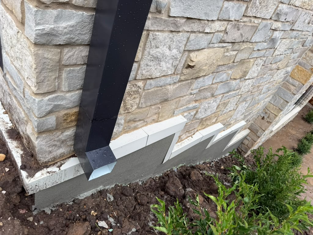 Madison Stone Company installation detail